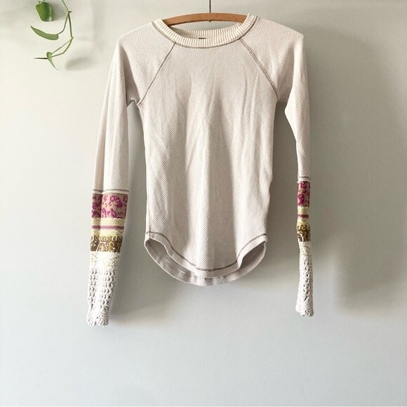 Free People In The Mix‎ Cuff Top S - Picture 5 of 9